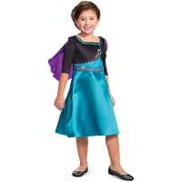 Disfraz de Anna de Frozen II reina para niña