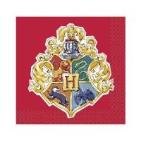 Servilletas Harry Potter de 12,5 x 12,5 cm - 16 unidades