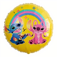 Globo de Stitch y Angel de 45 cm