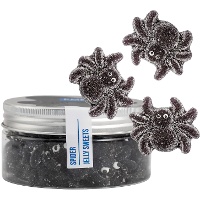 Arañas negras de gominola de 142 gr - PME