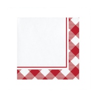 Servilletas de Picnic de 12,5 x 12,5 cm - 16 unidades