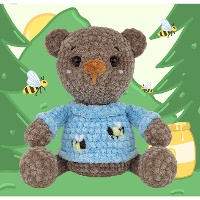 Kit de Amigurumis - Dreamy el oso - DMC