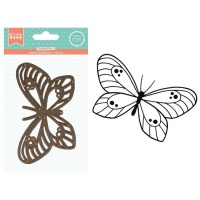 Troquel de mariposa Perla - Happy cut Artemio