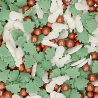 Sprinkles de Christmas Mix de 55 gr - FunCakes