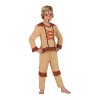 Disfraz de indio salvaje para niño