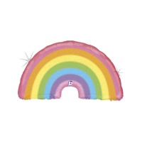 Globo silueta de arcoíris de 91 cm - Grabo