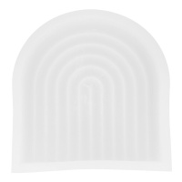 Molde de silicona blanda para velas Arcoíris de 15,5 x 15 cm - Artemio