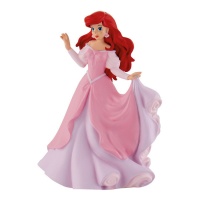 Figura para tarta de Ariel con vestido de 10,5 cm - 1 unidad