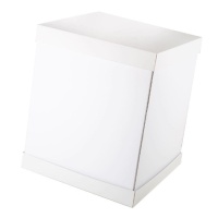 Caja de 50 x 50 x 70 cm para tarta cuadrada Lisboa