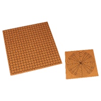 Tabla para macramé de doble cara de 20 x 20 x 1 cm - Artemio