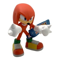 Figura para tarta de Knuckles de Sonic de 9 cm