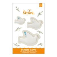 Cortadores de palomas - Decora - 3 unidades