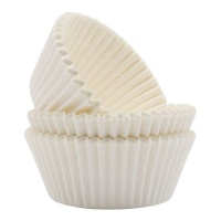 Cápsulas para cupcakes blancas - PME - 300 unidades