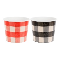 Caja para palomitas de BBQ de 14 cm - 2 unidades