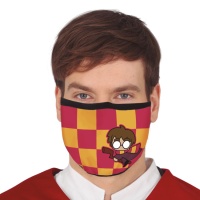 Mascarilla higiénica reutilizable de aprendiz Harry para adulto
