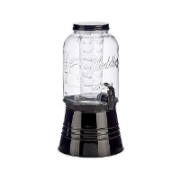 Jarra de 3,8 L con enfriador y soporte negro
