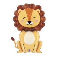 Globo de león sentado de 56 x 79 cm - Grabo