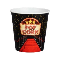Bol para palomitas Pop Corn de 18 x 18 x 18 cm