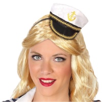 Sombrero mini de oficial marinero