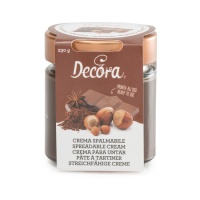 Crema para untar de avellana y cacao de 230 gr - Decora