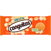 Conguitos de chocolate blanco y galleta de 50 gr