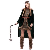 Disfraz de Vikingo noruego para mujer
