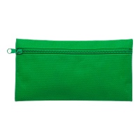 Estuche con cremallera de color liso - 1 unidad