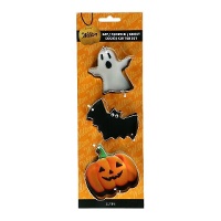 Cortadores de calabaza, murciélago y fantasma - Wilton - 3 unidades
