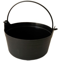 Caldero de bruja negro - 25,5 cm