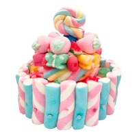 Tarta de chuches con roller de 2 pisos de 420 gr