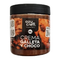 Crema de galleta y chocolate de 300 gr - Azucren