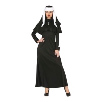 Disfraz de monja gótica para mujer