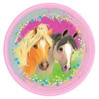 Platos de Pretty Pony de 23 cm - 8 unidades