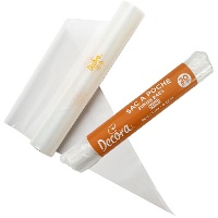 Manga pastelera de 21 cm desechable para escribir - 20 unidades