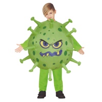 Disfraz de virus hinchable infantil
