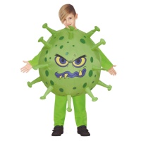 Disfraz de virus hinchable infantil