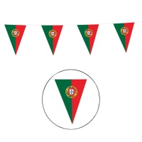 Banderín de Portugal de triángulo de 10 m