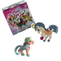 Figura de pony con libreta para colorear - Charm Pony