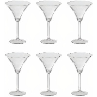 Copa de 260 ml martini vintage - 6 unidades