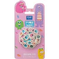 Figuras de azúcar de ojos de colores de 25 gr - PME