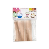 Palitos de madera de 8,9 cm - Scrapcooking - 20 unidades