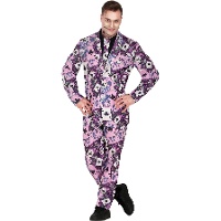 Disfraz de bufón elegante para hombre