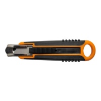 Cutter de plástico con riel metálico de seguridad de 1,8 cm - Fiskars