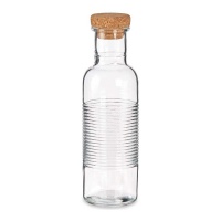 Botella de 1070 ml hoop con tapón de corcho