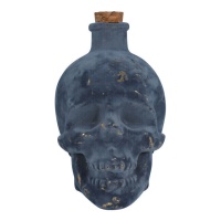 Botella en forma de calavera de 13 cm