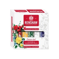 Set de pasta de flores y de modelado de colores de 500 gr - Renshaw