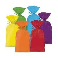 Bolsas para dulces de plástico de colores - 30 unidades
