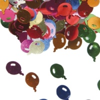 Confetti de globos metalizados de colores de 14 gr