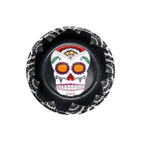 Platos de Día de los Muertos de 22,5 cm - 6 unidades