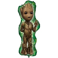 Globo de Baby Groot de 1,00 x 0,46 m